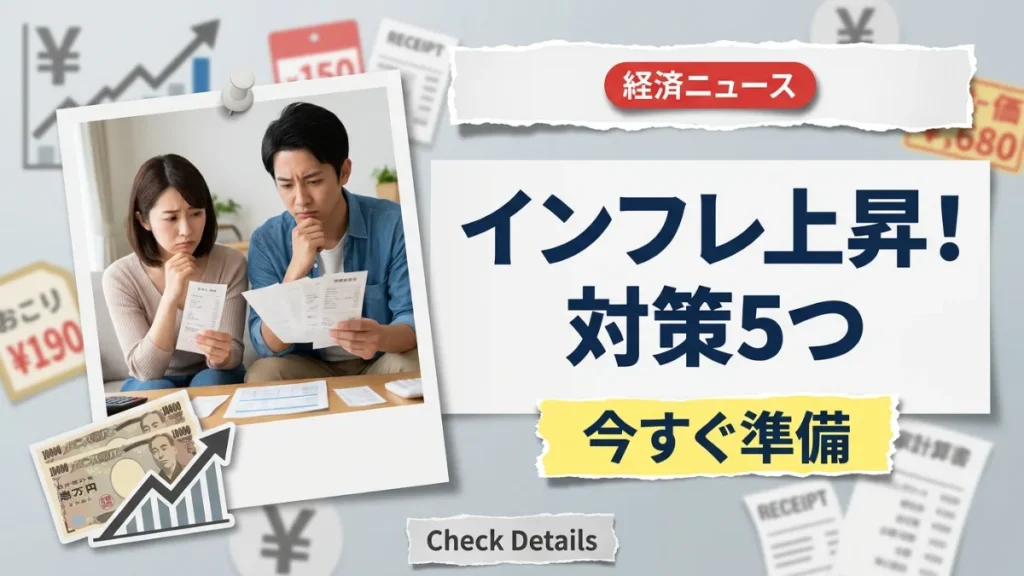 日本でインフレ圧力上昇：今すぐ取るべき5つのマネー戦略