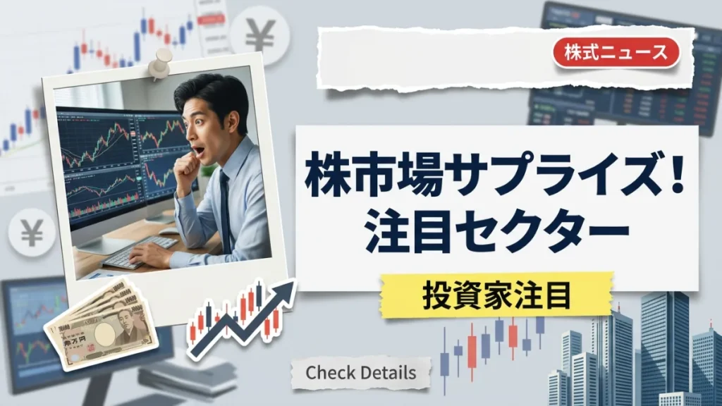 日本株市場のサプライズ：投資家が注目する重要セクター